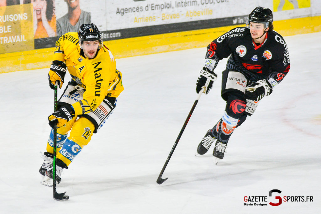 Hockey Sur Glace Amiens Vs Rouen Amical Kevin Devigne Gazettesports (52)