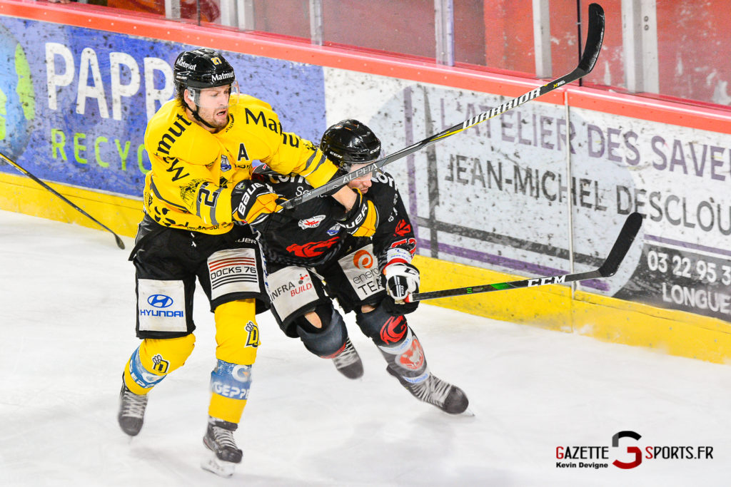 Hockey Sur Glace Amiens Vs Rouen Amical Kevin Devigne Gazettesports (82)