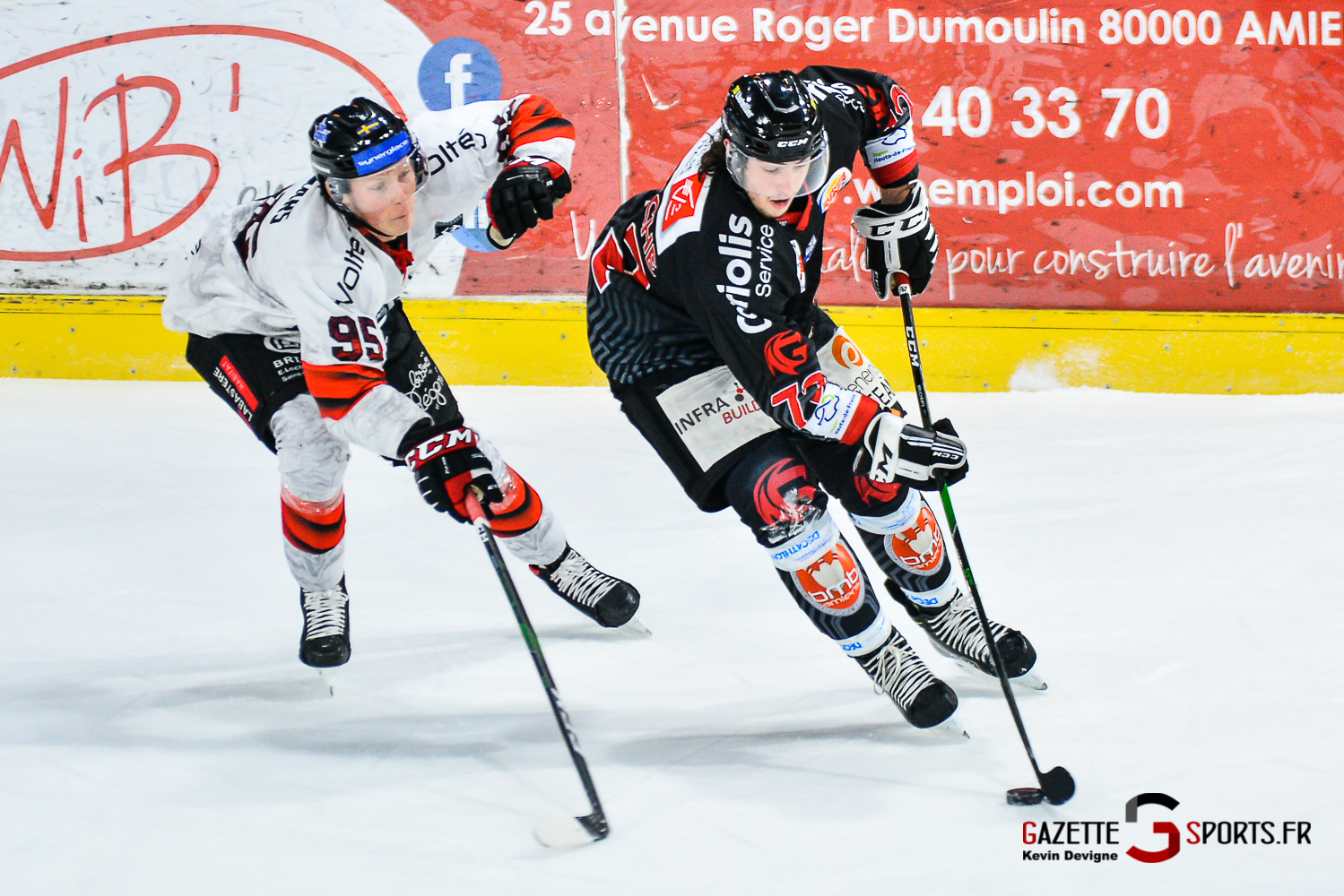 Hockey Sur Glace Amiens Vs Bordeaux J15 Kevin Devigne Gazettesports 82