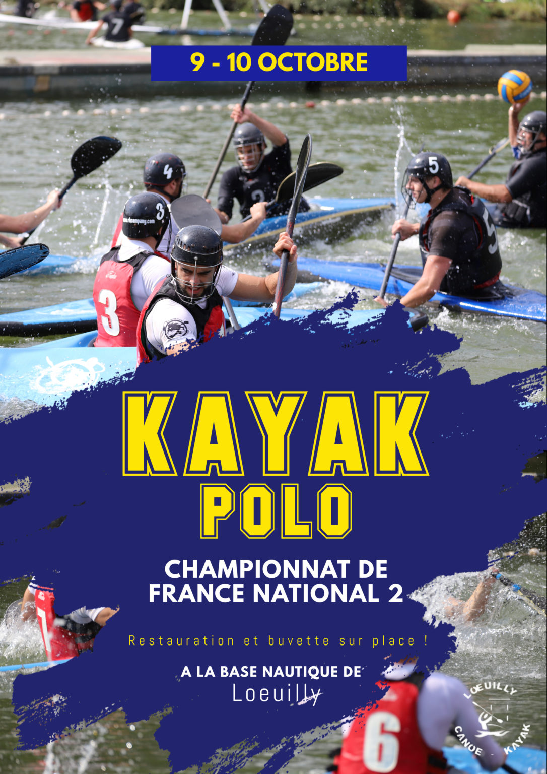 KAYAKPOLO Championnat de France au programme à Lœuilly ! GazetteSports