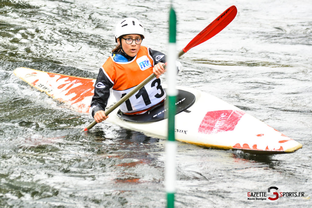 canoe kayak competition regionale slalom picquigny gazettesports kevin devigne 34