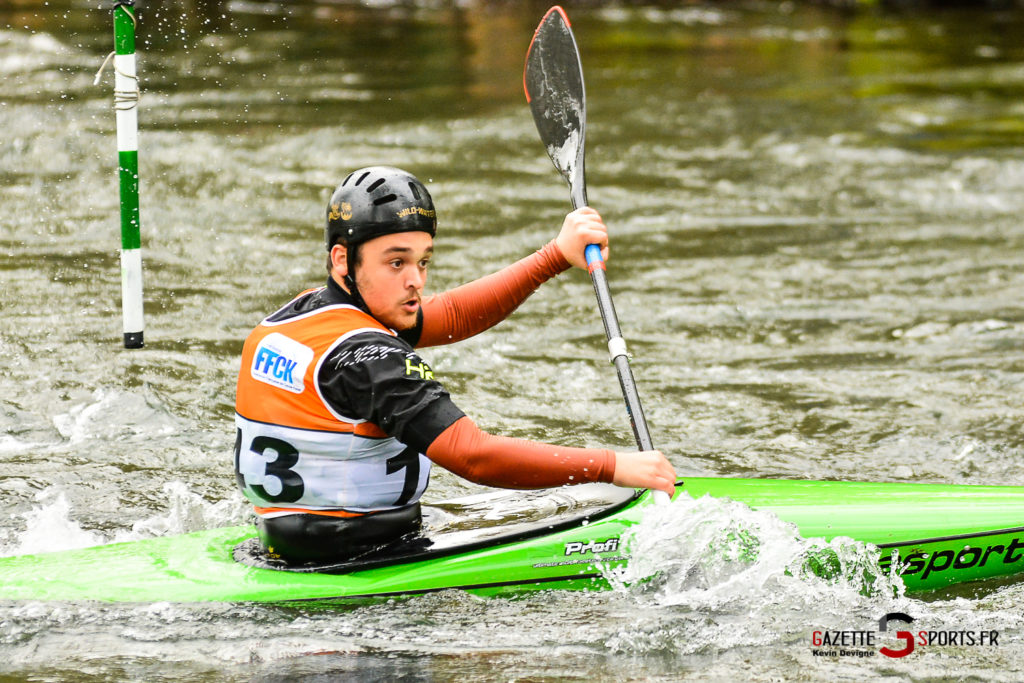 canoe kayak competition regionale slalom picquigny gazettesports kevin devigne 73