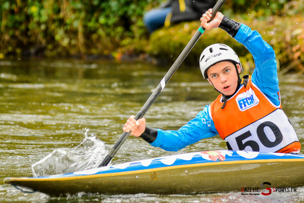 canoe kayak competition regionale slalom picquigny gazettesports kevin devigne 87