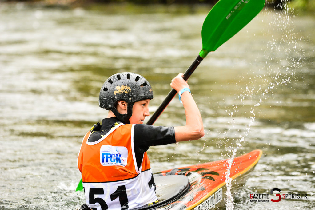 canoe kayak competition regionale slalom picquigny gazettesports kevin devigne 90