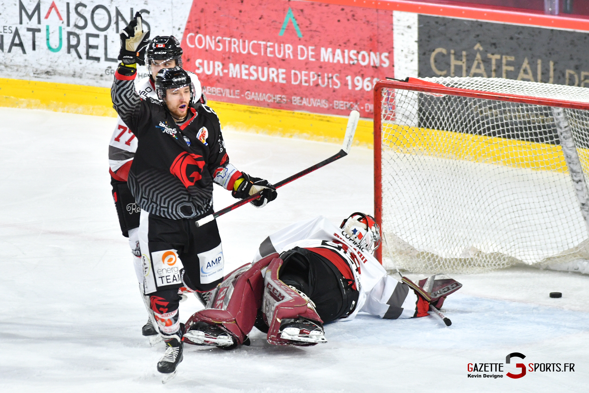 hockey ligue magnus gothiques amiens boxers bordeaux kevin devigne