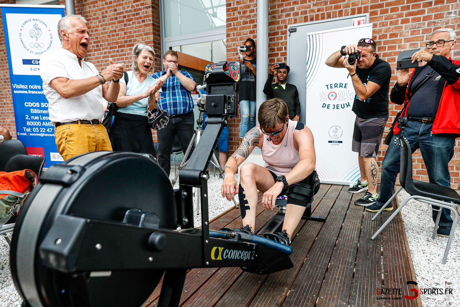 aviron ergometre record du monde erika sauzeau 0068 leandre leber gazettesports