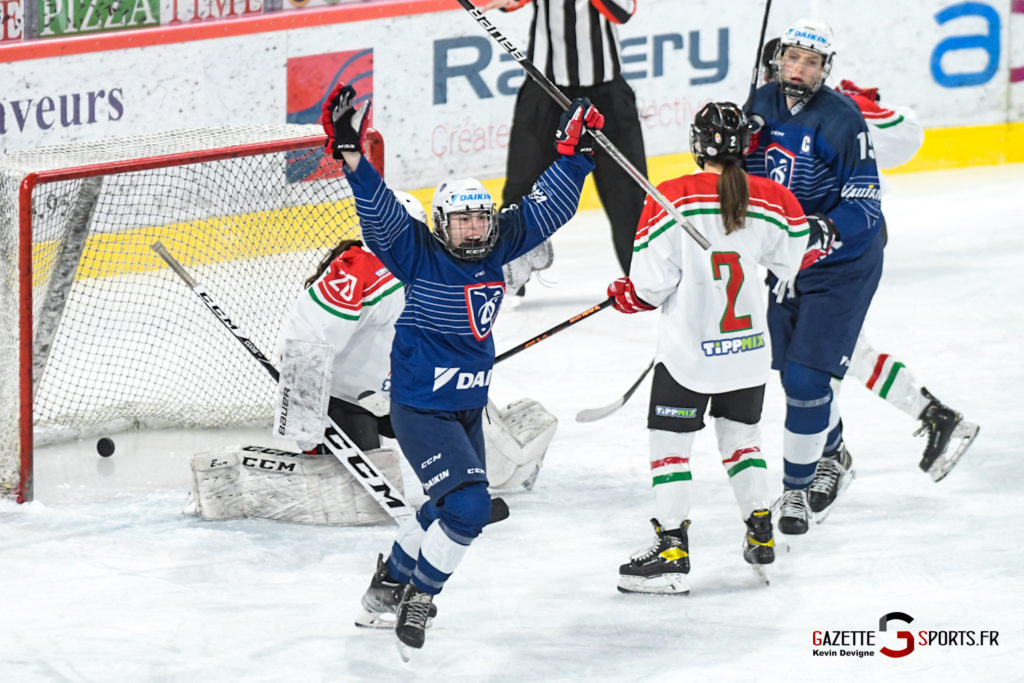 hockey sur glace equipe de france feminine hongrie tournoi des 4 nations gazettesports kevin devigne 139