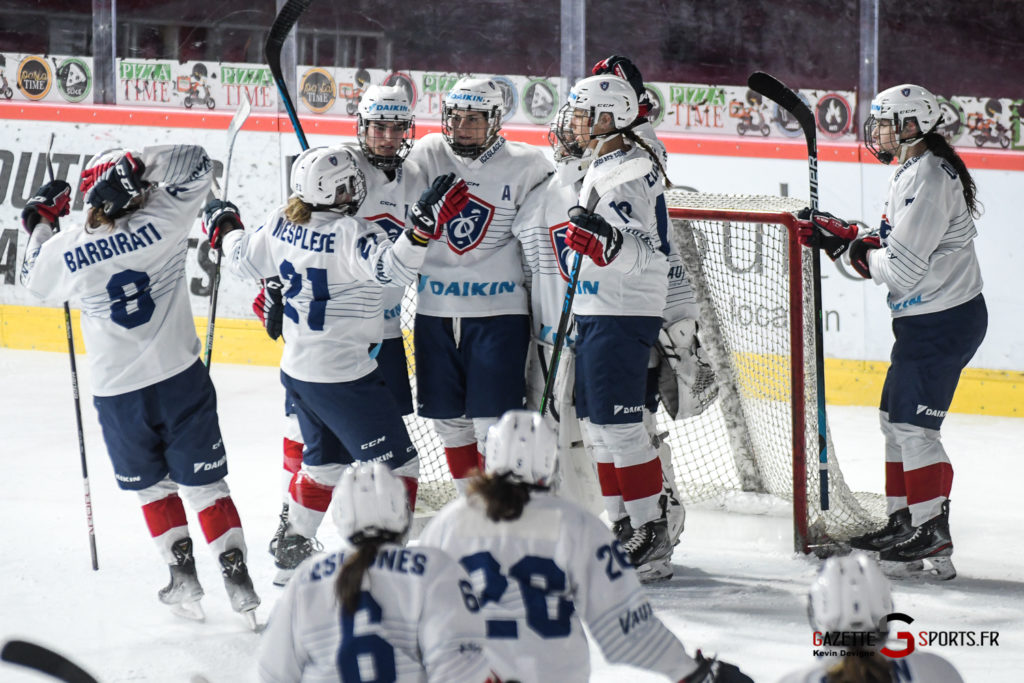 hockey sur glace tournoi des 4 nations equipe de france feminine danemark gazettesports kevin devigne 11
