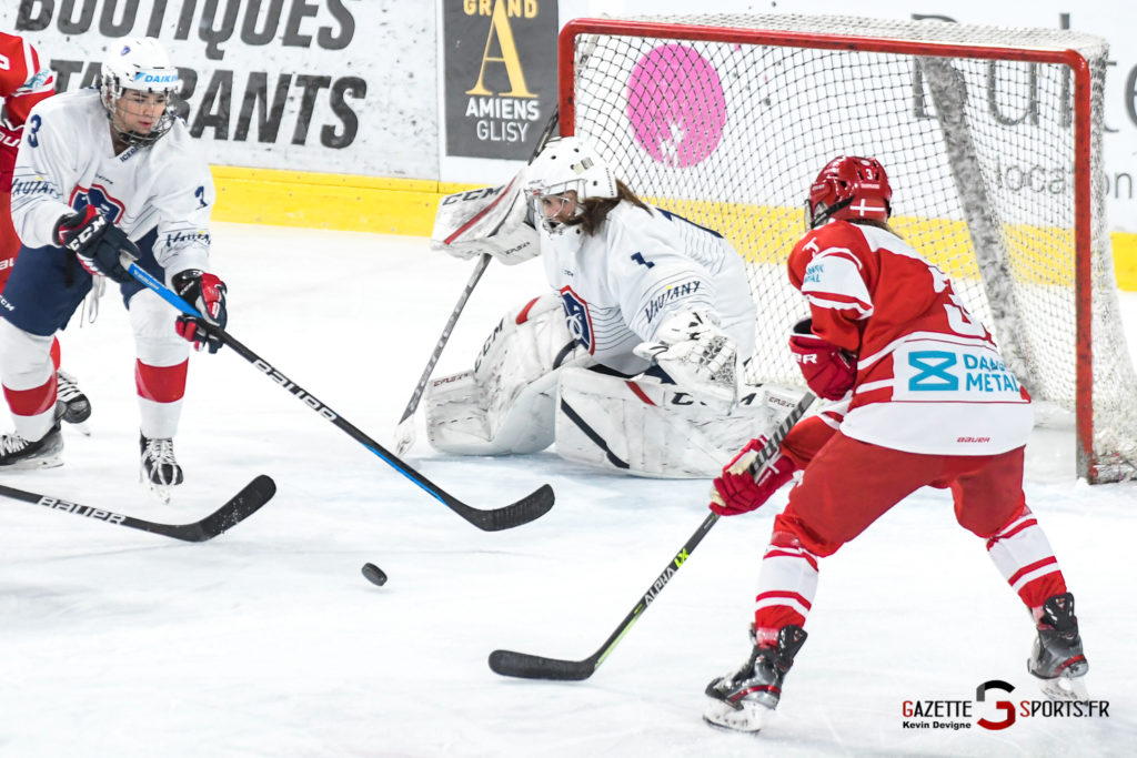 hockey sur glace tournoi des 4 nations equipe de france feminine danemark gazettesports kevin devigne 13