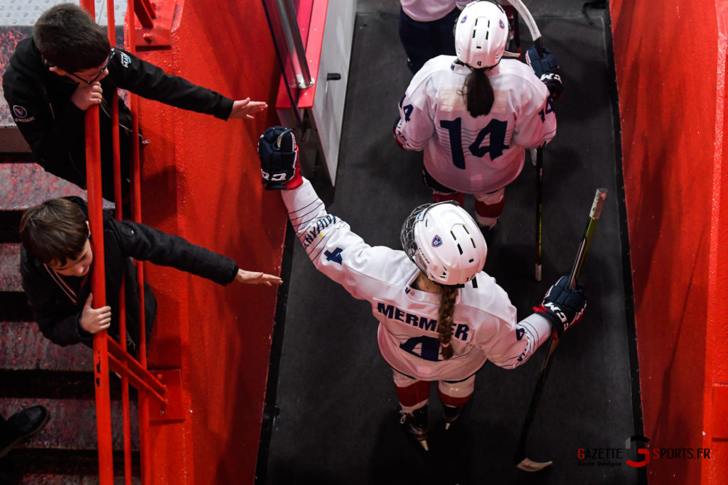 hockey sur glace tournoi des 4 nations equipe de france feminine danemark gazettesports kevin devigne 22