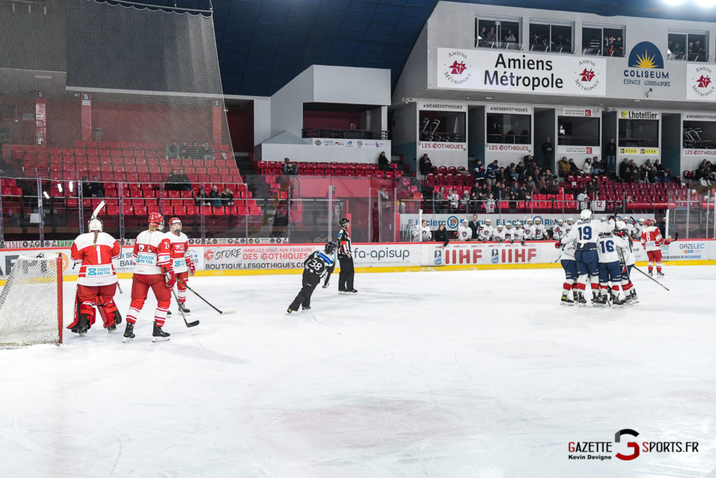hockey sur glace tournoi des 4 nations equipe de france feminine danemark gazettesports kevin devigne 27