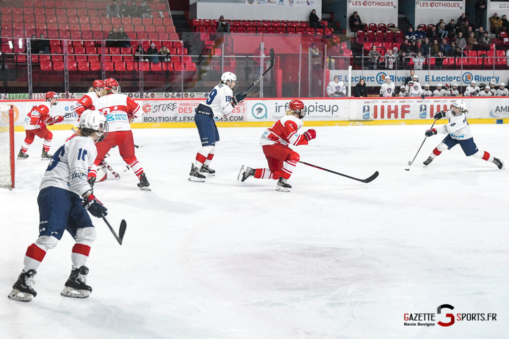 hockey sur glace tournoi des 4 nations equipe de france feminine danemark gazettesports kevin devigne 29