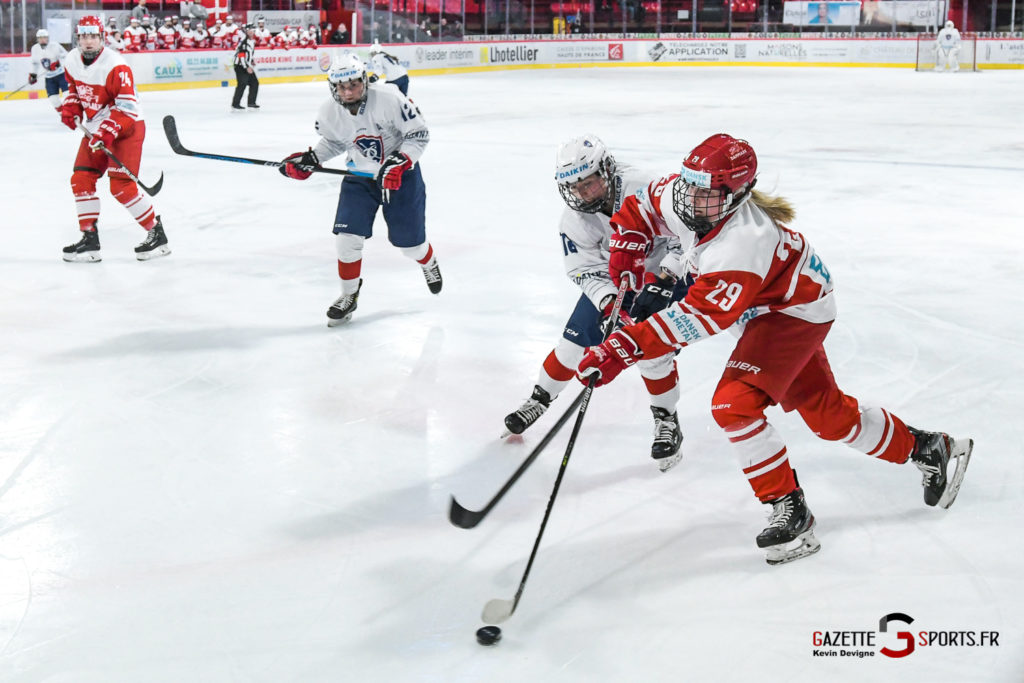 hockey sur glace tournoi des 4 nations equipe de france feminine danemark gazettesports kevin devigne 33