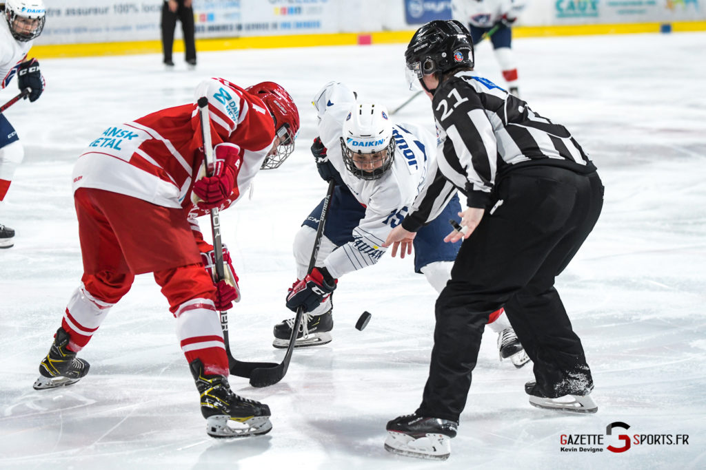 hockey sur glace tournoi des 4 nations equipe de france feminine danemark gazettesports kevin devigne 40