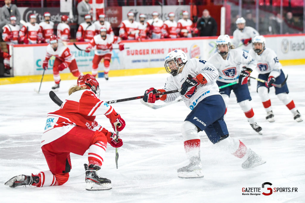 hockey sur glace tournoi des 4 nations equipe de france feminine danemark gazettesports kevin devigne 41
