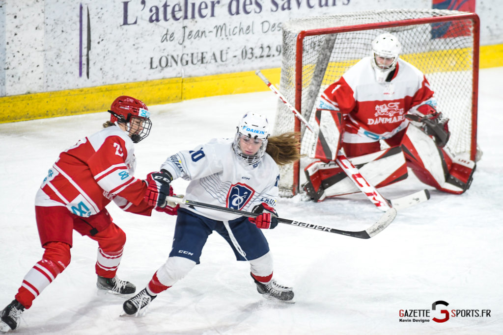 hockey sur glace tournoi des 4 nations equipe de france feminine danemark gazettesports kevin devigne 46