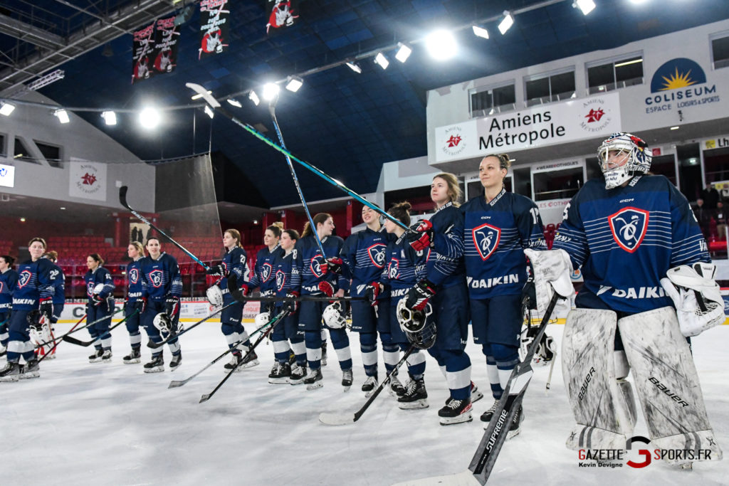 hockey sur glace tournoi des 4 nations equipe de france feminine hongrie gazettesports kevin devigne 006