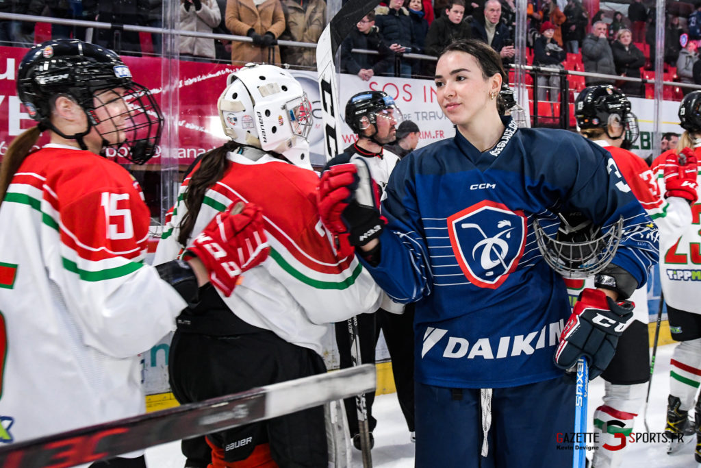 hockey sur glace tournoi des 4 nations equipe de france feminine hongrie gazettesports kevin devigne 007