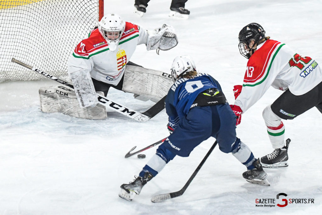 hockey sur glace tournoi des 4 nations equipe de france feminine hongrie gazettesports kevin devigne 015