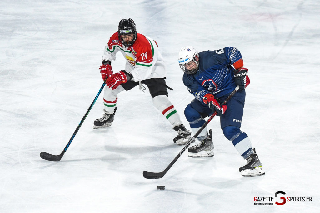 hockey sur glace tournoi des 4 nations equipe de france feminine hongrie gazettesports kevin devigne 018