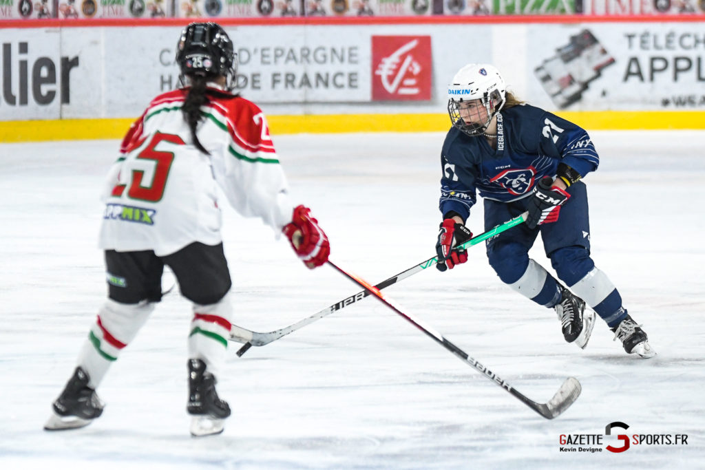hockey sur glace tournoi des 4 nations equipe de france feminine hongrie gazettesports kevin devigne 033