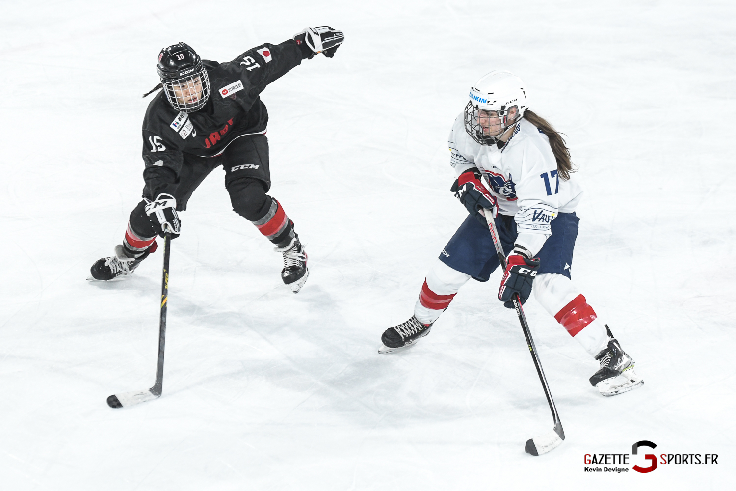hockey sur glace tournoi des 4 nations equipe de france feminine japon gazettesports kevin devigne 04