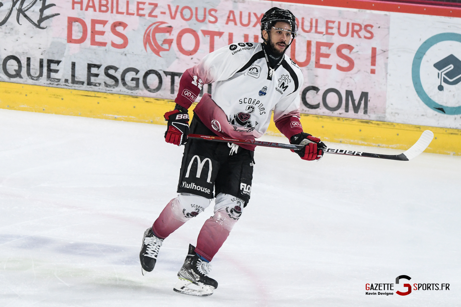 hockey sur glace gothiques scorpions de mulhouse gazettesports kevin devigne 66 matima