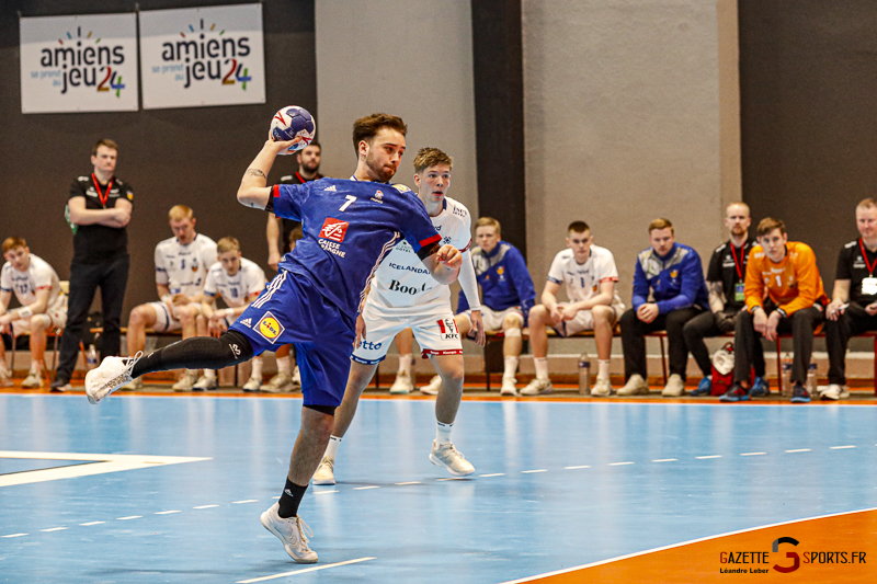 handball france islande 21 ans leandre leber gazettesports 19