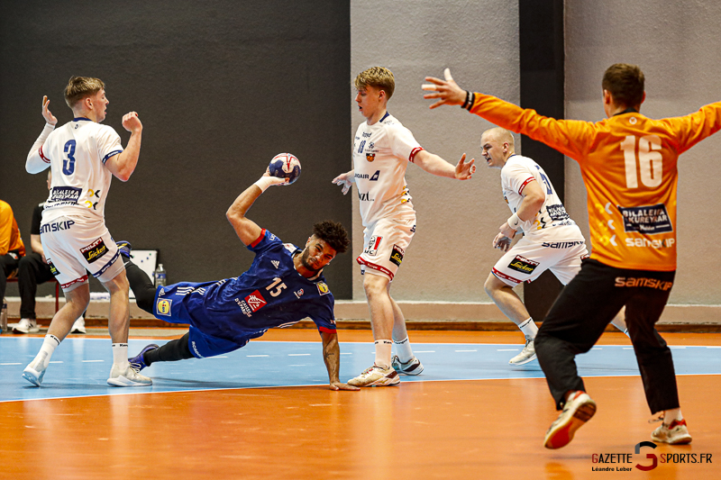 handball france islande 21 ans leandre leber gazettesports 22