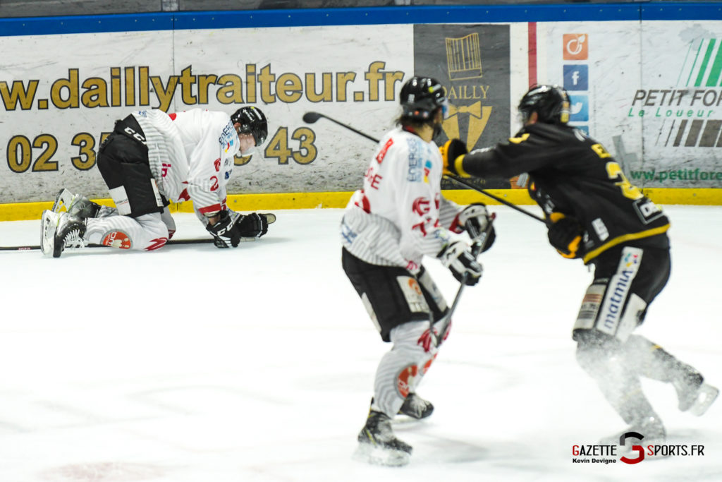 hockey sur glace ligue magnus play offs dragons de rouen gothiques amiens gazettesports kevin devigne 14