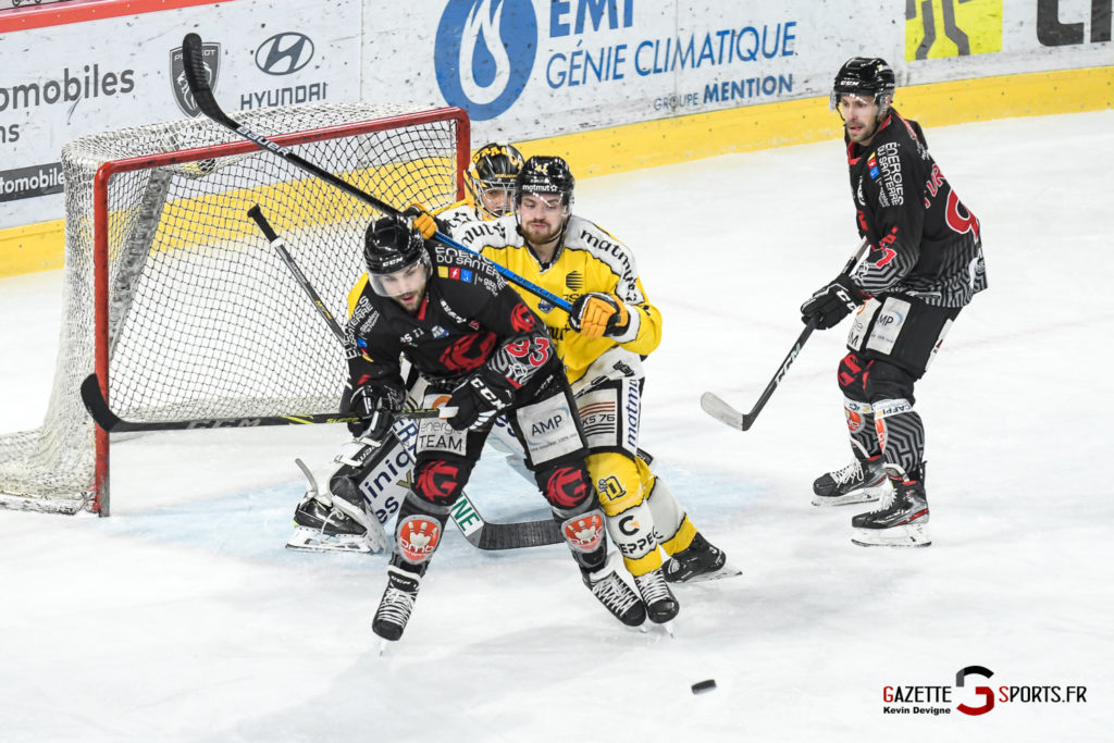 hockey sur glace ligue magnus playoffs gothiques d'amiens dragons de rouen gazettesports kevin devigne 59