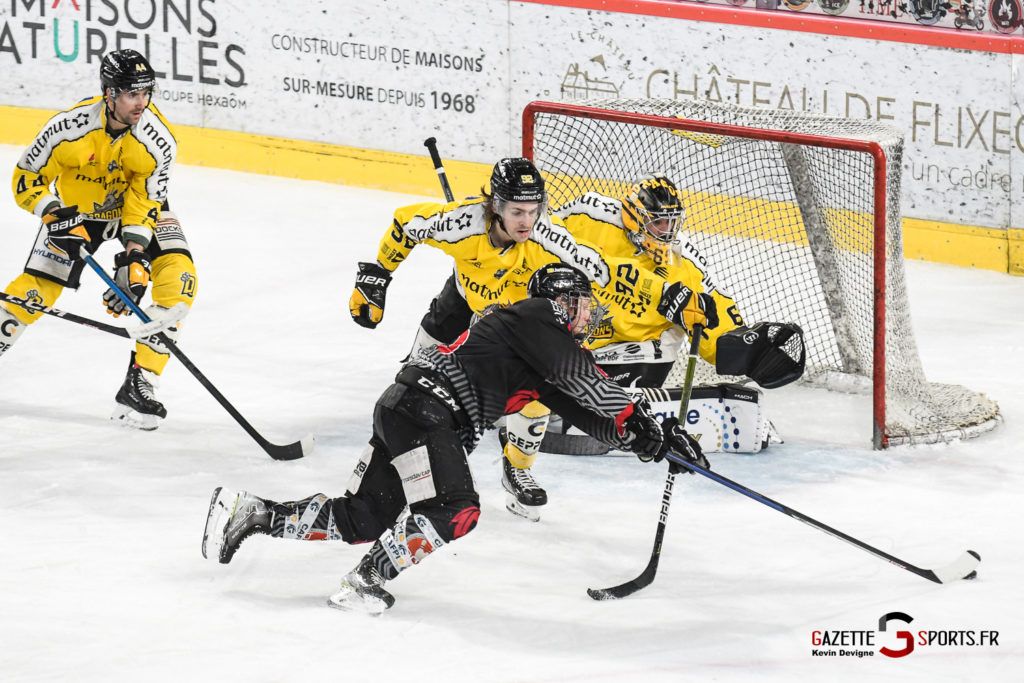 hockey sur glace playoffs match 3 gothiques d'amiens dragons de rouen gazettesports kevin devigne 41
