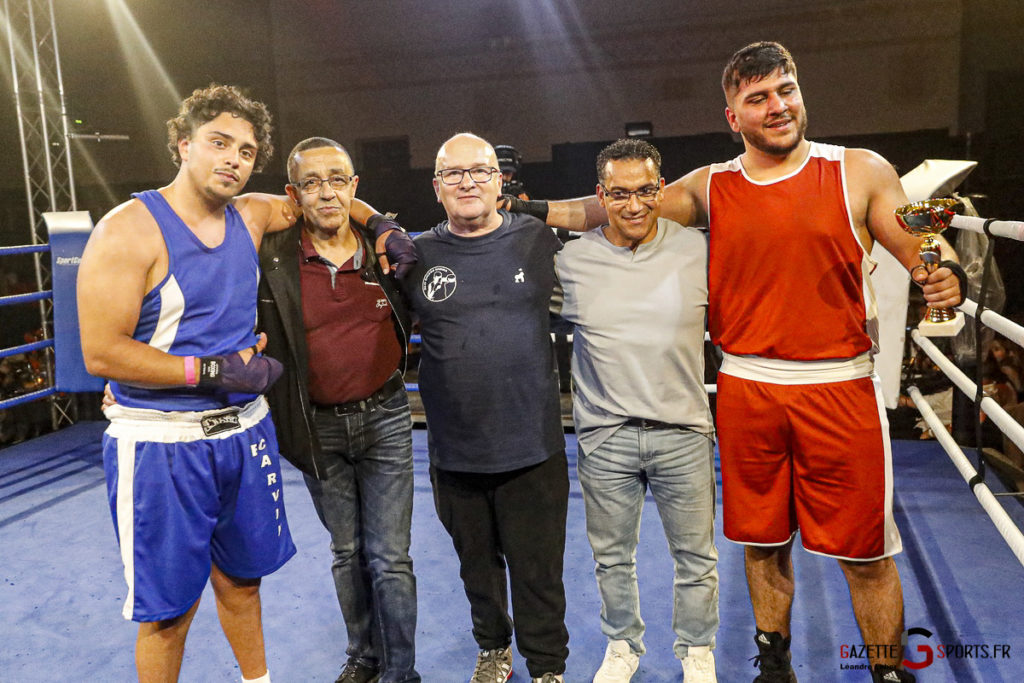 boxe coliseum abc amiens boxing club rouge amateur aro ahmadyan vs mohamed badri gazettesports leandre leber 6