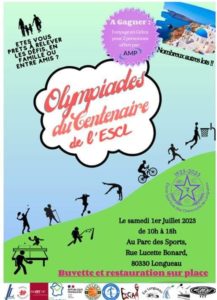 affiche olympiade