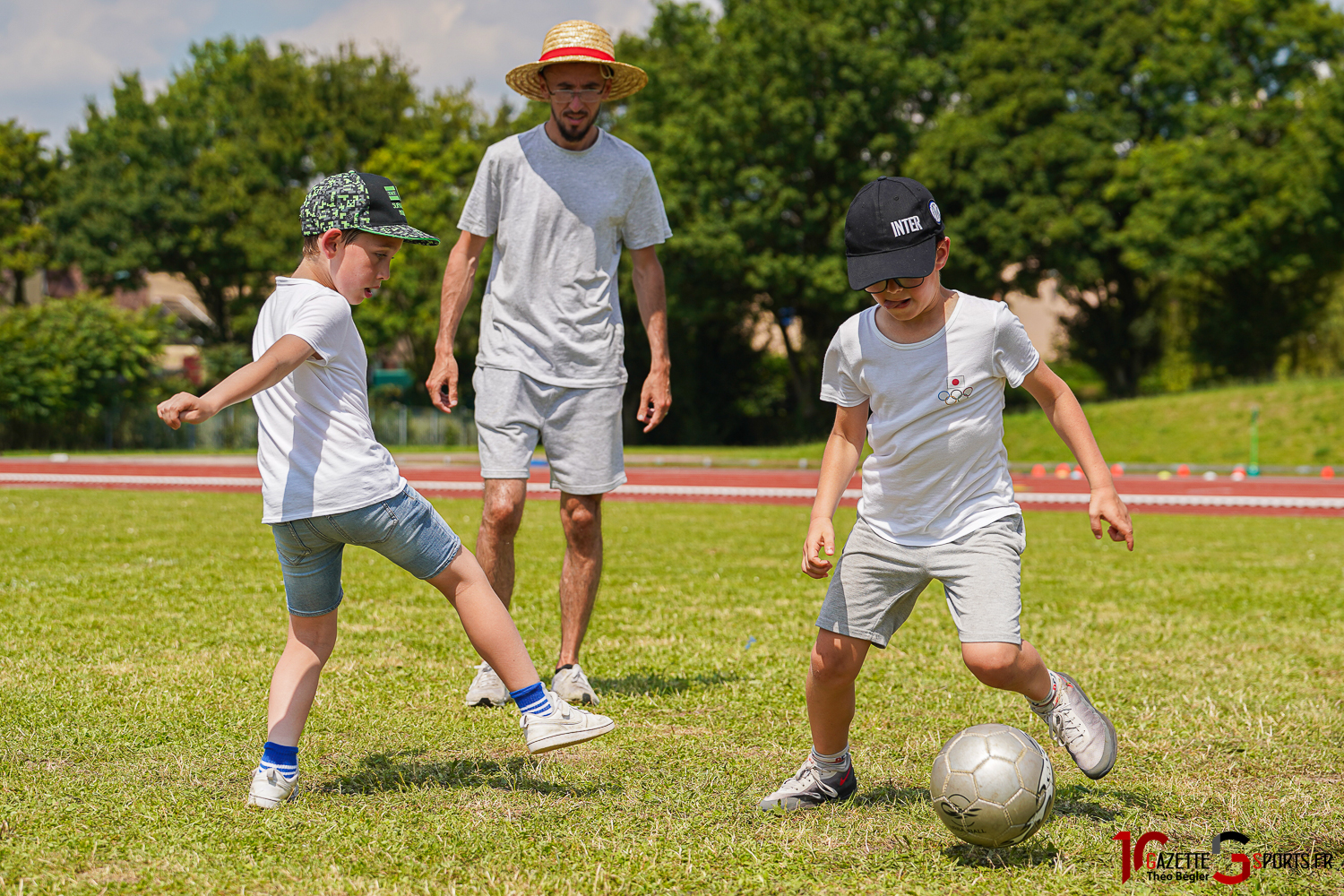 la flamme olympique aux couleurs des enfants gazettesports théo bégler 20