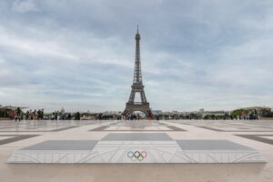 podiums jo paris 2024 trocadéro