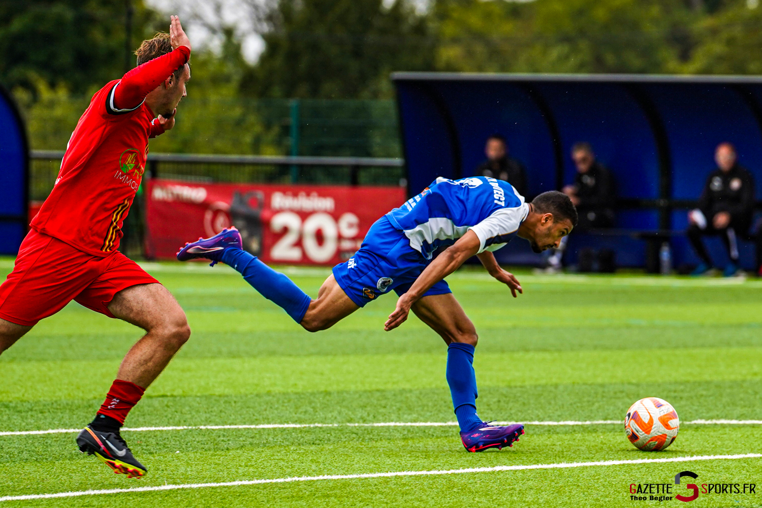 football r1 fc porto us escaudain denain gazette sports théo bégler 0023