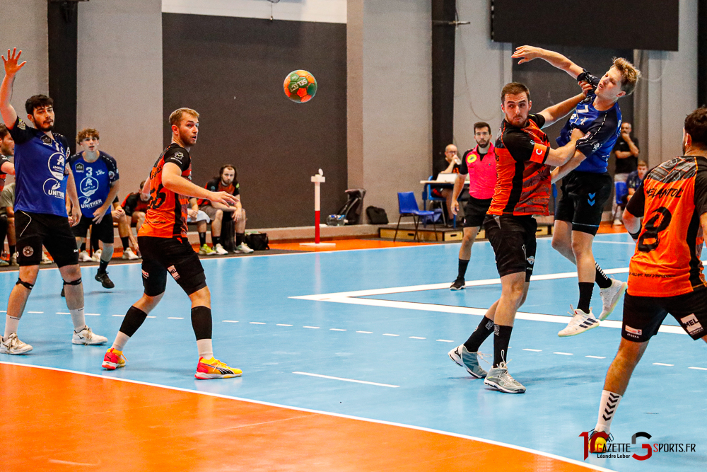 handball coupe de france amiens handball club ahc vs melantois leandre leber gazettesports 01