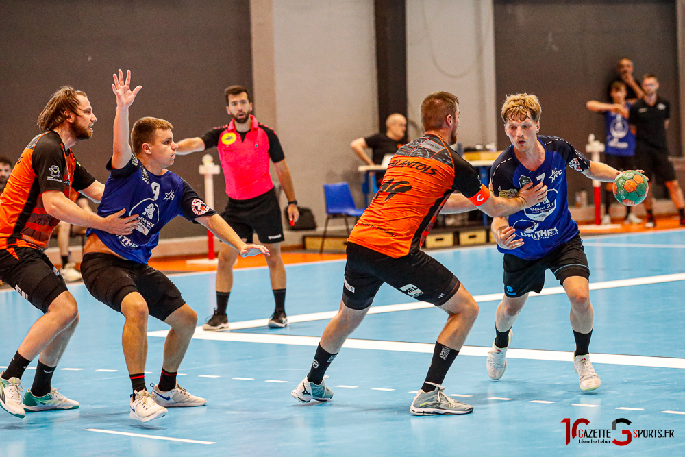 handball coupe de france amiens handball club ahc vs melantois leandre leber gazettesports 07