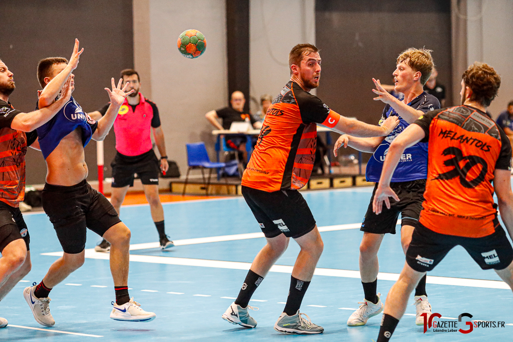 handball coupe de france amiens handball club ahc vs melantois leandre leber gazettesports 08