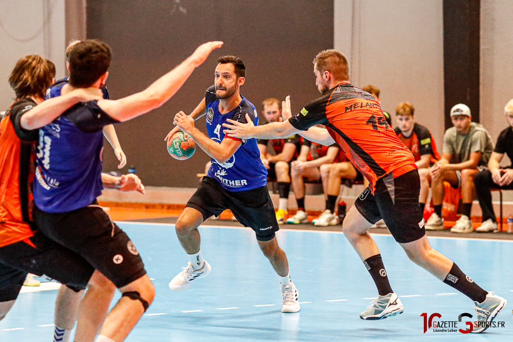 handball coupe de france amiens handball club ahc vs melantois leandre leber gazettesports 12