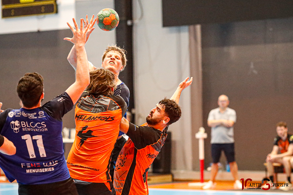 handball coupe de france amiens handball club ahc vs melantois leandre leber gazettesports 13