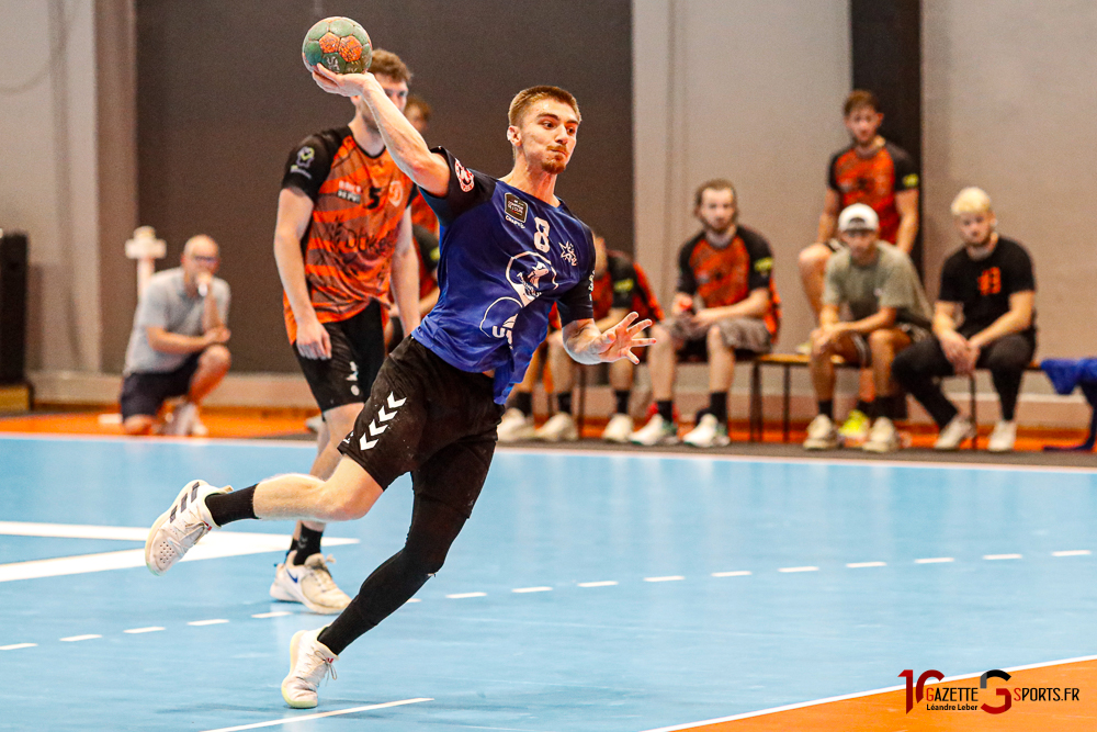 handball coupe de france amiens handball club ahc vs melantois leandre leber gazettesports 21