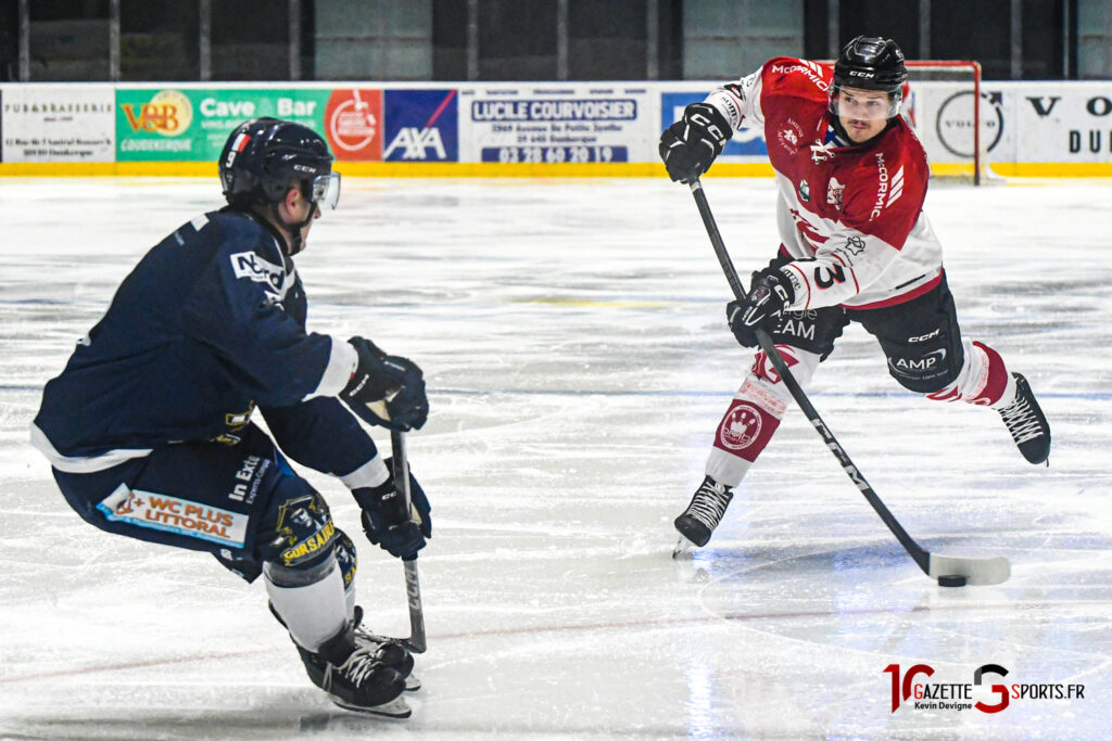 hockey sur glace amical dunkerque corsaire amiens gothiques kevin devigne gazettesports 11