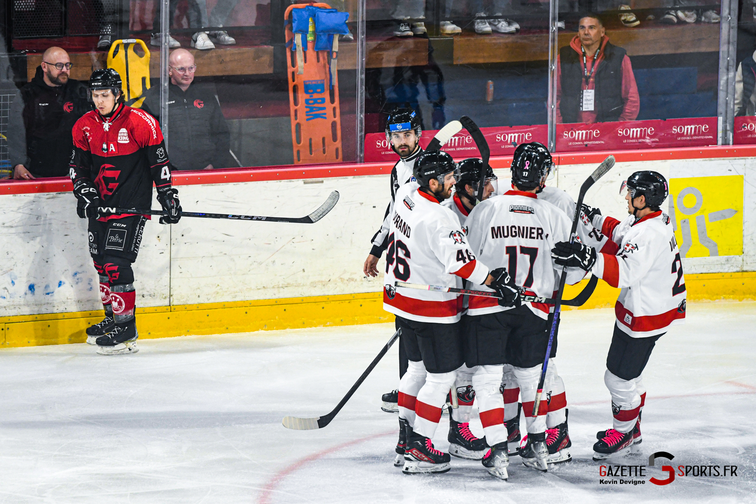 hockey sur glace ligue magnus gothiques amiens pionniers chamonix gazettesports kevin devigne 35