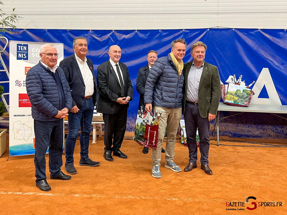 tennis remise des raquettes ligue de tennis et somme 004 leandre leber gazettesports