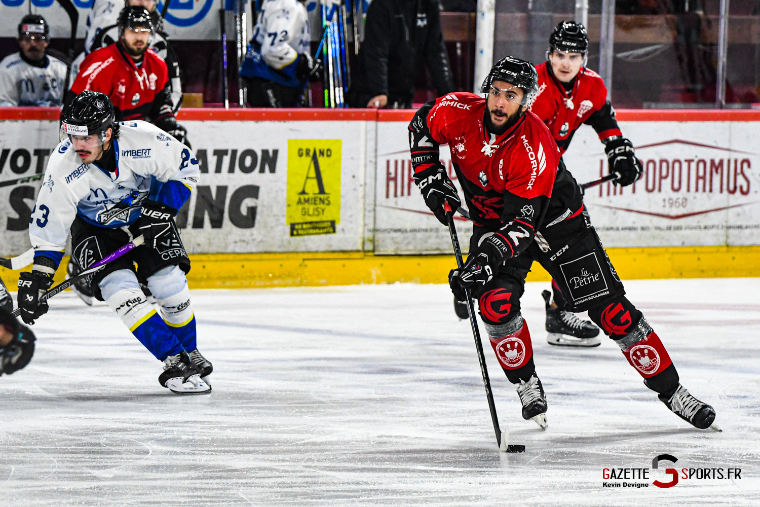 hockey sur glace gothiques amiens rapaces gap gazettesports kevin devigne 23