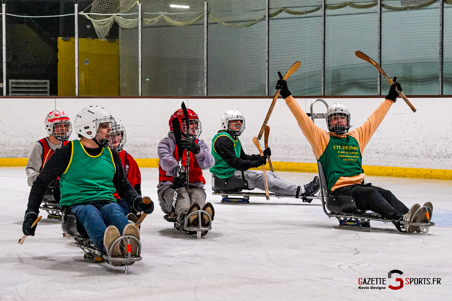 hockey sur glace initiation para hockey kevin devigne gazette sports 2