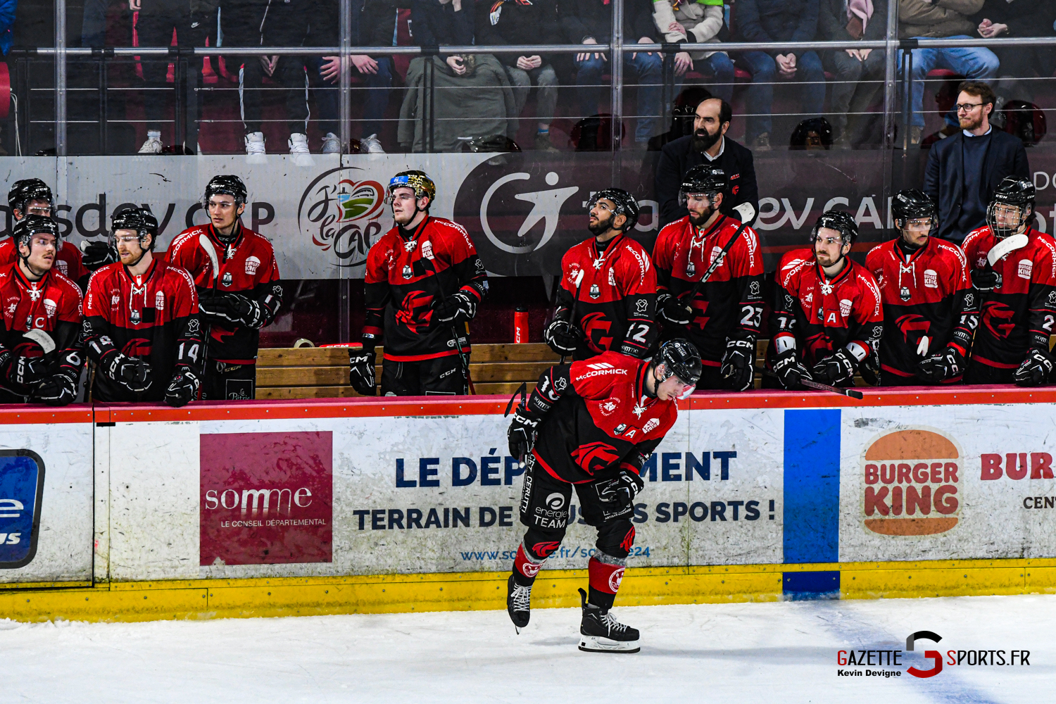 hockey sur glace ligue magnus gothiques amiens jokers cergy pontoise kevin devigne gazette sports