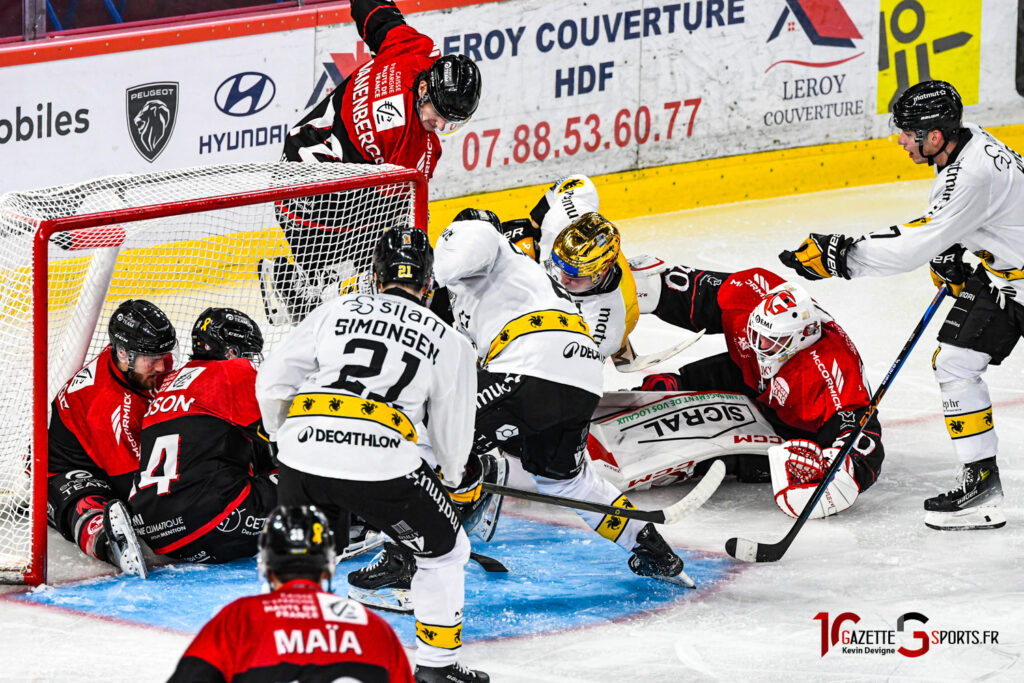 hockey sur glace ligue magnus j2 gothiques amiens dragons rouen kevin devigne gazettesports 21